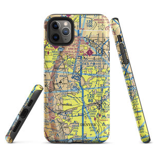 Rocky Mountain Metropolitan Airport (BJC) VFR Sectional  Tough iPhone Case