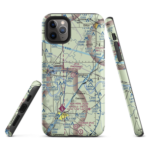 Rocky Point Airport (90OK) VFR Sectional  Tough iPhone Case