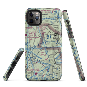 Rocky Reef Farm Airport (0NK8) VFR Sectional  Tough iPhone Case