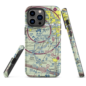 Rocky Ridge Airpark (82OH) VFR Sectional  Tough iPhone Case