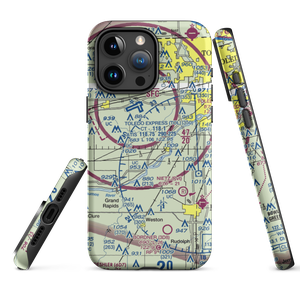 Rocky Ridge Airpark (82OH) VFR Sectional  Tough iPhone Case