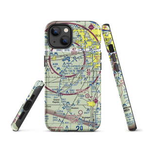 Rocky Ridge Airpark (82OH) VFR Sectional  Tough iPhone Case