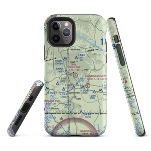 Rocky Top Airfield (11MU) VFR Sectional  Tough iPhone Case