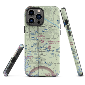 Rocky Top Airfield (11MU) VFR Sectional  Tough iPhone Case