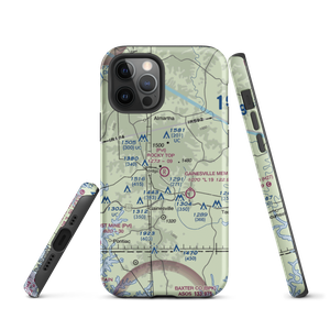 Rocky Top Airfield (11MU) VFR Sectional  Tough iPhone Case