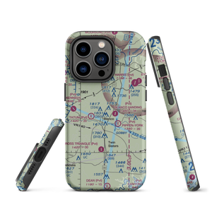 Rocky Top Ranch Airport (TA53) VFR Sectional  Tough iPhone Case