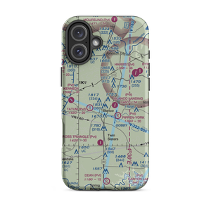 Rocky Top Ranch Airport (TA53) VFR Sectional  Tough iPhone Case
