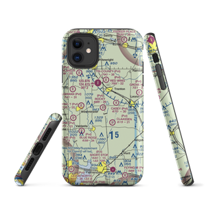 Rockys Place Airport (6TA2) VFR Sectional  Tough iPhone Case