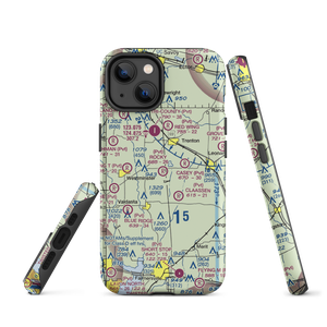 Rockys Place Airport (6TA2) VFR Sectional  Tough iPhone Case