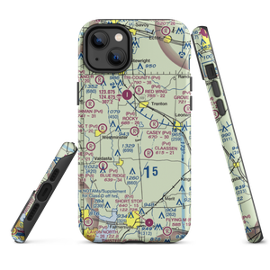 Rockys Place Airport (6TA2) VFR Sectional  Tough iPhone Case