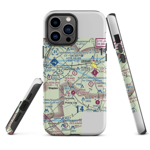 Roland Ranch Airport (30TS) VFR Sectional  Tough iPhone Case