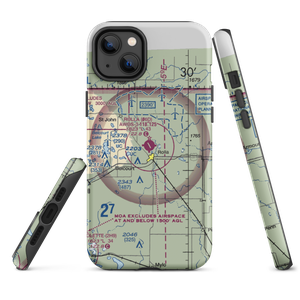 Rolla Municipal Airport (06D) VFR Sectional  Tough iPhone Case