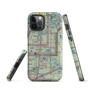 Rollers Airport (OK48) VFR Sectional  Tough iPhone Case