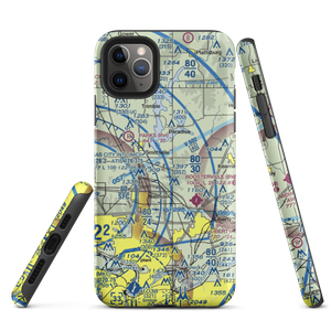 Rollert Farm Airport (29MO) VFR Sectional  Tough iPhone Case