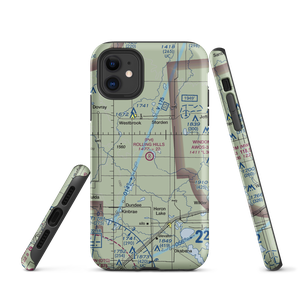 Rolling Hills Airport (3MN4) VFR Sectional  Tough iPhone Case