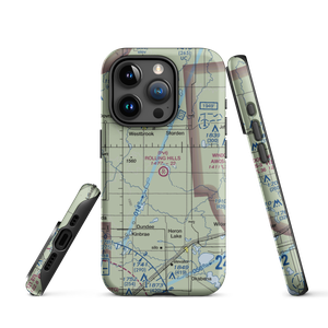 Rolling Hills Airport (3MN4) VFR Sectional  Tough iPhone Case