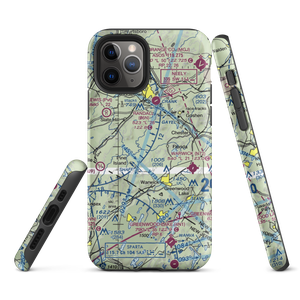 Rolling Hills Airport (5NY7) VFR Sectional  Tough iPhone Case