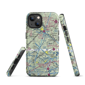 Rolling Hills Airport (5NY7) VFR Sectional  Tough iPhone Case