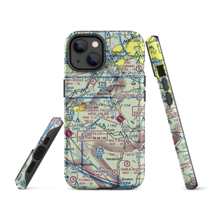 Rolling Meadows Airfield (29GA) VFR Sectional  Tough iPhone Case