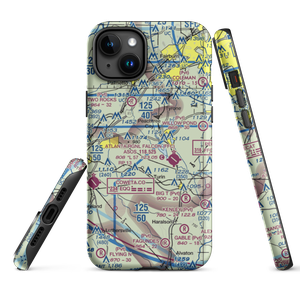 Rolling Meadows Airfield (29GA) VFR Sectional  Tough iPhone Case