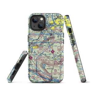 Rolling Meadows Airfield (29GA) VFR Sectional  Tough iPhone Case