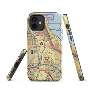 Rolling Thunder Airport (NV96) VFR Sectional  Tough iPhone Case