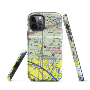 Romeo State Airport (D98) VFR Sectional  Tough iPhone Case