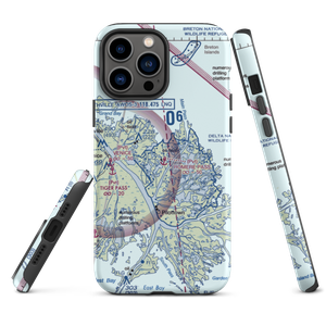 Romere Pass Seaplane Base (7LA7) VFR Sectional  Tough iPhone Case