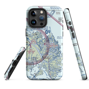 Romere Pass Seaplane Base (7LA7) VFR Sectional  Tough iPhone Case