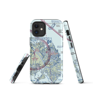 Romere Pass Seaplane Base (7LA7) VFR Sectional  Tough iPhone Case