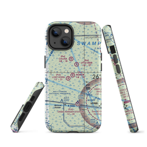 Romor Ranch Airport (FA74) VFR Sectional  Tough iPhone Case