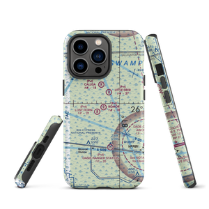 Romor Ranch Airport (FA74) VFR Sectional  Tough iPhone Case