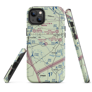 Ron Wood Airport (5FD1) VFR Sectional  Tough iPhone Case