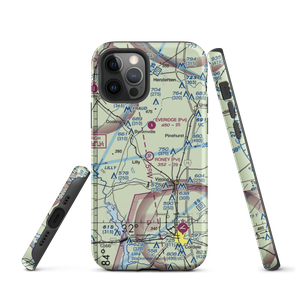 Roney Farms Airport (5GA6) VFR Sectional  Tough iPhone Case