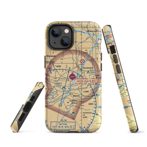 Roosevelt Municipal Airport (74V) VFR Sectional  Tough iPhone Case