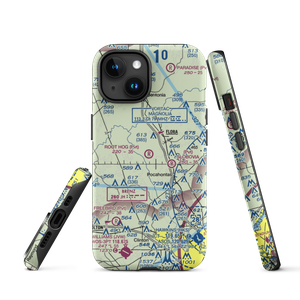 Root Hog Airport (3MS3) VFR Sectional  Tough iPhone Case