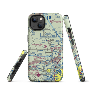 Root Hog Airport (3MS3) VFR Sectional  Tough iPhone Case