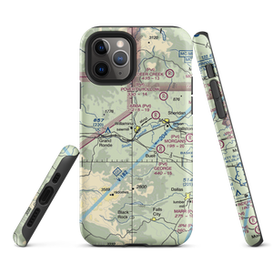 Roscoes Airport (OG26) VFR Sectional  Tough iPhone Case