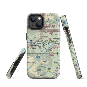 Roscoes Airport (OG26) VFR Sectional  Tough iPhone Case