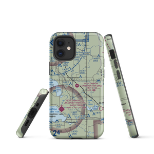 Roscommon Conservation Airport (3RC) VFR Sectional  Tough iPhone Case