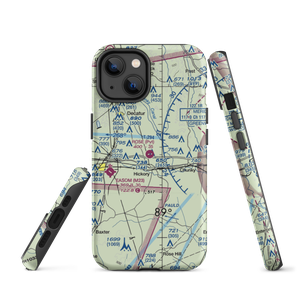 Rose Field (14MS) VFR Sectional  Tough iPhone Case