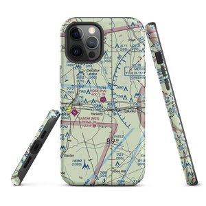 Rose Field (14MS) VFR Sectional  Tough iPhone Case