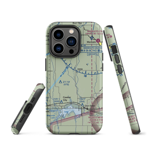 Rose Port Inc Airport (9KS4) VFR Sectional  Tough iPhone Case