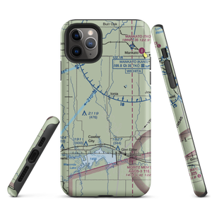 Rose Port Inc Airport (9KS4) VFR Sectional  Tough iPhone Case