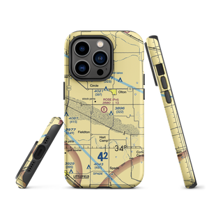 Rose Ranch Airport (XS06) VFR Sectional  Tough iPhone Case