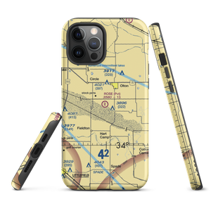 Rose Ranch Airport (XS06) VFR Sectional  Tough iPhone Case