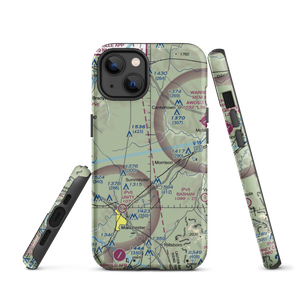 Roseanne Airport (43TN) VFR Sectional  Tough iPhone Case