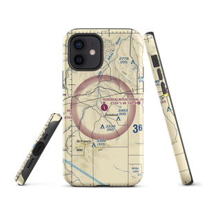 Rosebud Sioux Tribal Airport (SUO) VFR Sectional  Tough iPhone Case