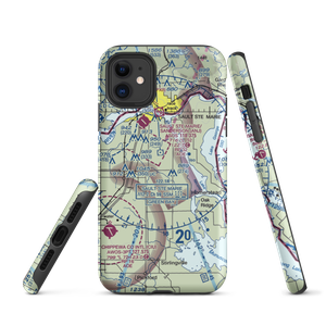 Rosedale Airport (1MI6) VFR Sectional  Tough iPhone Case