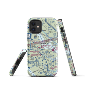 Rosegill Farm Airstrip (2VA5) VFR Sectional  Tough iPhone Case